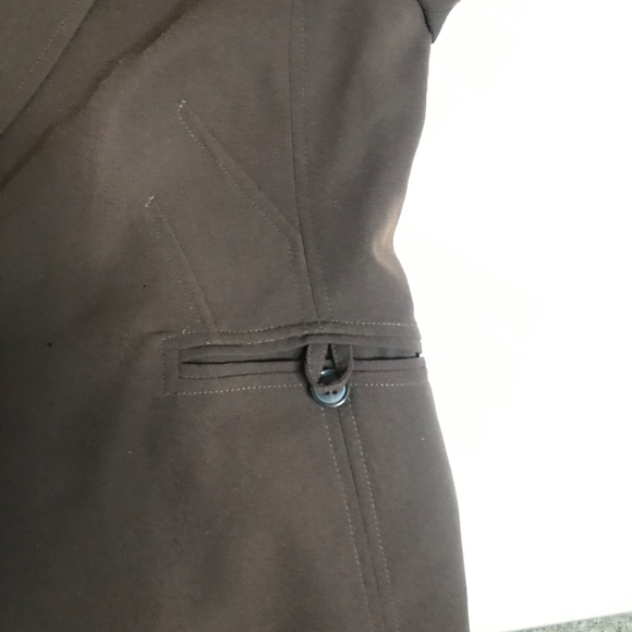 Le Grenier Brown Tailored Career Blazer Jacket - Picture 6 of 12